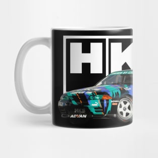 HKS power Skyline R32 GT-R Japan Mt. Fuji GTR JGTC ZERO-R Mug